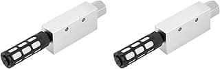 2 Pcs CV-20HS Gerador de Vácuo Com Silenciador Pneumático Gerador de Vácuo de Escape de Ar Ejetor Válvula Geradora de Vácuo