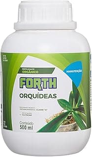 Fertilizante concentrado Forth Orquídeas 500ml frasco branco