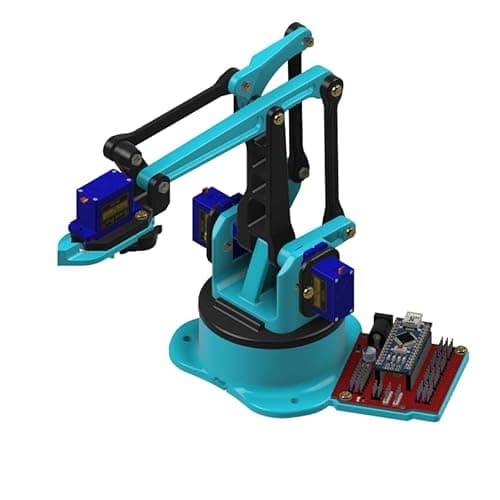 Braço Robótico Educacional | Kit Robótica Maker Mekta | Projeto STEM