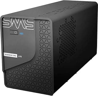 Nobreak SMS Lite 600VA Entrada Bivolt 115V/220V - Saída 115V | 4 Tomadas | Senoidal por Aproximação | Indicado para PC, Notebook, Videogames, Modem, Roteador e Outros