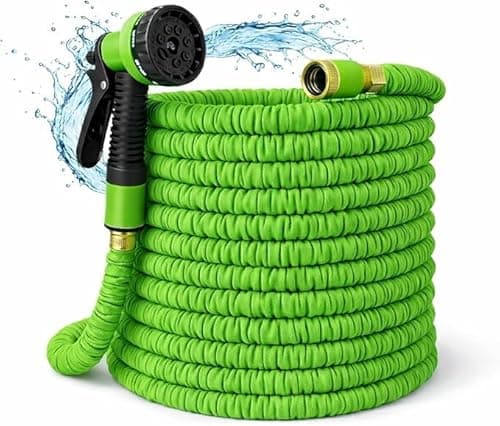 Mangueira de Jardim Extensível até 30 Metros com Esguicho 7 Tipos de Jato – Irrigação