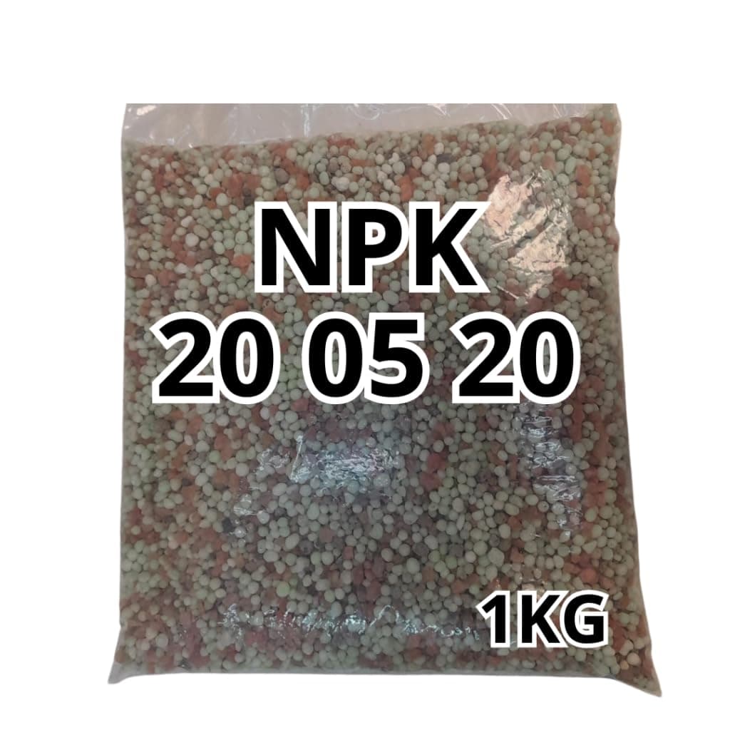 Genérico Fertilizante NPK 20.05.20 Fracionado Hortaliças Flores Suculentas Rosas do Deserto Jardins (1 Quilogramas)