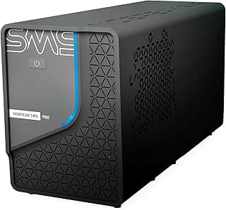 Nobreak SMS Pro 700VA Bivolt Automático | 6 Tomadas | Senoidal por Aproximação | Gerenciamento via Wi-Fi | Expansão de Autonomia com Bateria Externa