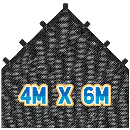 Tela Sombreamento 80% Toldo Sombrite Barra Alças Reforçadas 4x2 4x3 4x4 4x5 (4x6)