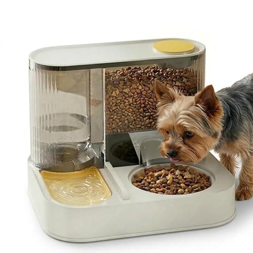 Comedouro e Bebedouro Automático Premium 2 em 1 para Cães e Gatos