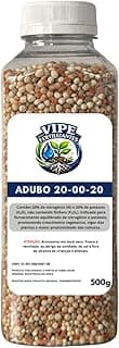 Fertilizante NPK 20-00-20 em grânulos, 500g, VIPE TERTILIZANTES
