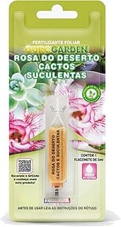Fertilizante Rosa do Deserto Cacto e Suculentas 5 ml Concentrado Ouro Garden