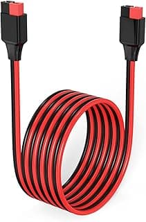 Cabo de extensão Anderson 3m vermelho e preto