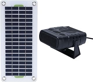 GOWENIC Aquecedor Solar para Galinheiro, Painel Solar de Silício Monocristalino de 30 W, Aquecedor de Espaço Portátil, para Carro, Gatinho, Cachorrinho, Animais de Estimação, Aquecimento