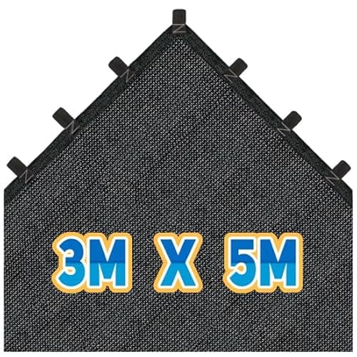 Tela Sombreamento 80% Toldo Sombrite Barra Alças Reforçadas (3x5)