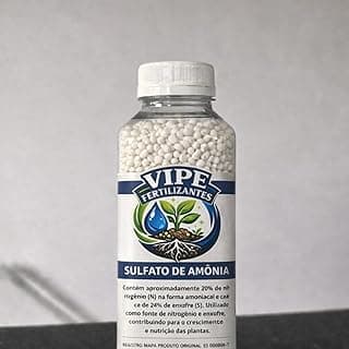Fertilizante Sulfato De Amônio Granulado Pote 500 Gramas