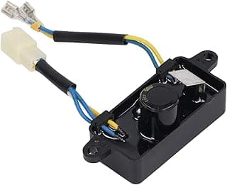 Regulador de tensão AVR 2,5 KW para gerador gasolina 6 fios monofásico