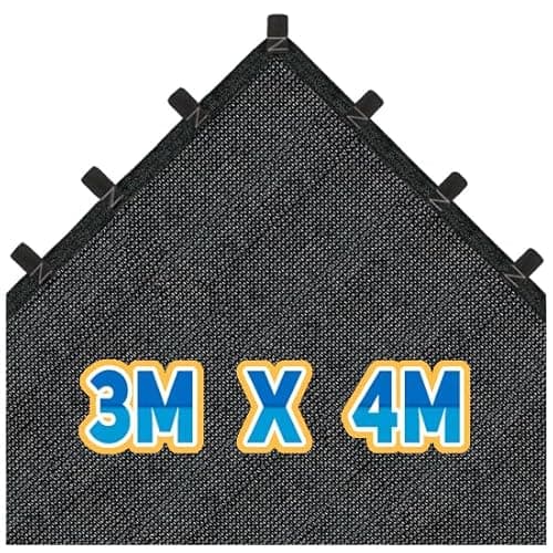 Tela Sombreamento 80% Toldo Sombrite Barra Alças Reforçadas (3x4)