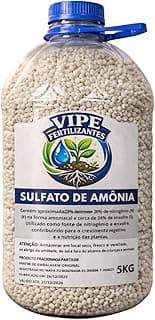 Fertilizante Sulfato De Amônio Granulado Pote 5 Kg