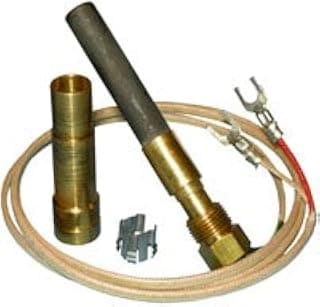 Componente de sensor de temperatura para gerador de energia com cabo e terminais de conexão