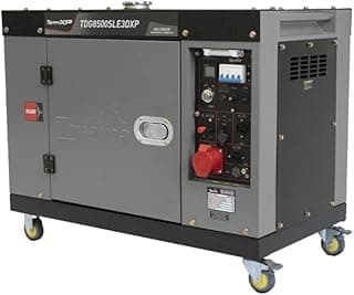 Gerador cabinado diesel Toyama 8,0kva trifásico 220v com tomada ATS e LED