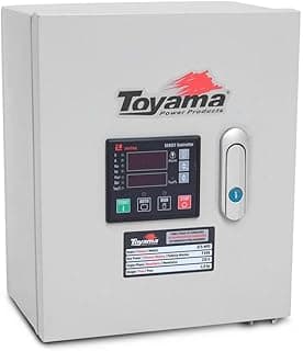 Painel ATS Toyama ATS-T9-220D para geradores trifásicos 220V, TDG7500 e TDG8500 série XP