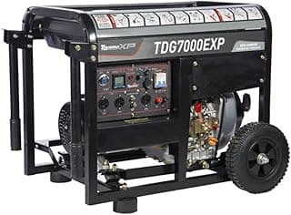 Gerador Toyama TDG7000EXP diesel monofásico bivolt 6.0KW